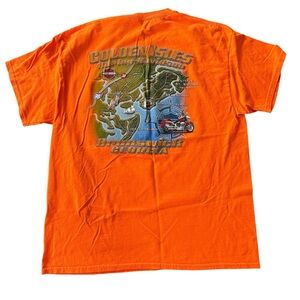 Men’s XLarge T Shirt Golden Isles Harley Davidson Brunswick GA EUC